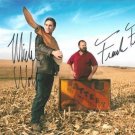 AMERICAN PICKERS CAST SIGNED PHOTO 8X10 RP AUTOGRAPHED MIKE WOLF FRANK FRITZ