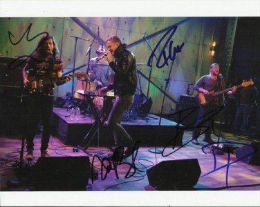 IMAGINE DRAGONS FULL BAND GROUP SIGNED POSTER PHOTO 8X10 RP AUTOGRAPHED