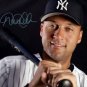 * DEREK JETER SIGNED POSTER PHOTO 8X10 RP AUTO AUTOGRAPHED NEW YORK YANKEES