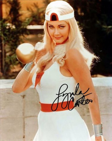 LYNDA CARTER SIGNED PHOTO 8X10 RP AUTOGRAPHED PICTURE WONDER WOMAN