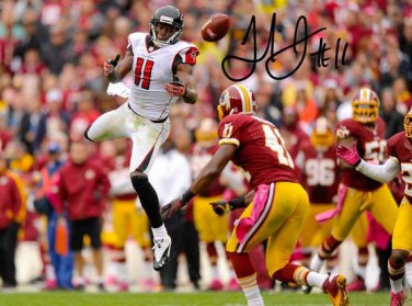 JULIO JONES SIGNED POSTER PHOTO 8X10 RP AUTOGRAPHED * ATLANTA FALCONS