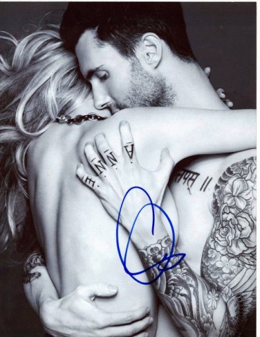 ADAM LEVINE SIGNED PHOTO 8X10 RP AUTOGRAPHED ** THE VOICE MAROON 5