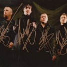 THREE DAYS GRACE BAND SIGNED PHOTO 8X10 RP AUTOGRAPHED THREE DAYS GRACE BAND SIGNED PHOTO 8X10 RP AUTOGRAPHED