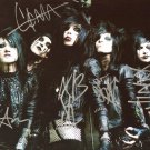 BLACK VEIL BRIDES BAND SIGNED PHOTO 8X10 RP AUTOGRAPHED VIC FUENTES
