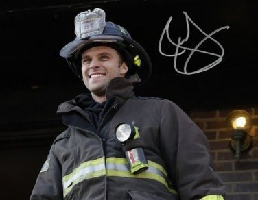 Jesse Spencer signed Autographed photo rp 8x10 Chicago Fire TV show
