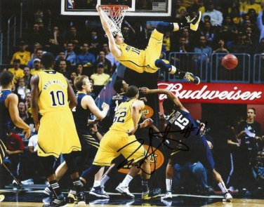Nik Stauskas signed Autographed photo rp 8x10 Michigan Wolverines Basketball