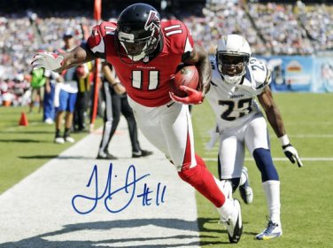 JULIO JONES SIGNED AUTOGRAPHED PHOTO RP 8X10 ATLANTA FALCONS
