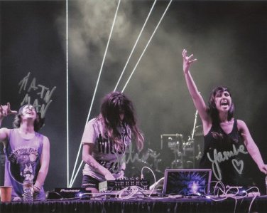 Krewella signed Autographed photo rp 8x10 * get wet