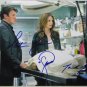 CASTLE CAST NATHAN FILLION STANA KATIC SIGNED PHOTO RP 8X10 AUTOGRAPHED