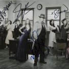 CASTLE CAST NATHAN FILLION STANA KATIC ++ SIGNED PHOTO RP 8X10 AUTOGRAPHED