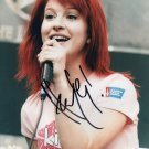 * HAYLEY WILLIAMS SIGNED AUTOGRAPHED PHOTO RP 8X10 PARAMORE ! * HAYLEY WILLIAMS SIGNED AUTOGRAPHED PHOTO RP 8X10 PARAMORE !