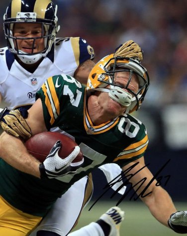 JORDY NELSON SIGNED AUTOGRAPHED PHOTO RP 8X10 AUTO GREEN BAY PACKERS