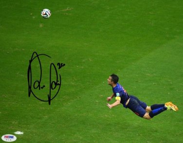 ROBIN VAN PERSIE SIGNED PHOTO 8X10 RP AUTOGRAPHED THE FLYING DUTCHMAN
