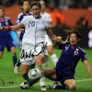 Abby Wambach signed photo 8x10 rp Autographed Abby Wambach signed photo 8x10 rp Autographed
