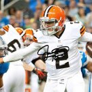 JOHNNY MANZIEL SIGNED PHOTO 8X10 RP AUTOGRAPHED * CLEVELAND BROWNS