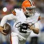 * JOHNNY MANZIEL SIGNED PHOTO 8X10 RP AUTOGRAPHED * CLEVELAND BROWNS