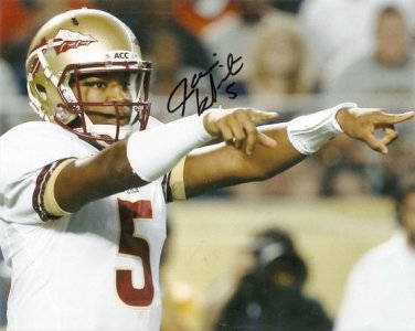 FSU JAMEIS WINSTON SIGNED PHOTO 8X10 RP AUTOGRAPHED FLORIDA STATE SEMINOLES