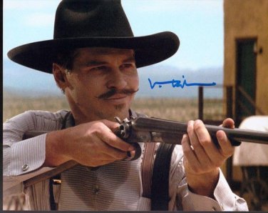 VAL KILMER SIGNED PHOTO 8X10 RP AUTOGRAPHED TOMBSTONE DOC HOLLIDAY