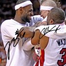 CHRIS BIRDMAN ANDERSEN & LEBRON JAMES SIGNED PHOTO 8X10 RP AUTOGRAPHED HEAT ! CHRIS BIRDMAN ANDERSEN & LEBRON JAMES SIGNED PHOTO 8X10 RP AUTOGRAPHED HEAT !