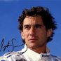 AYRTON SENNA SIGNED PHOTO 8X10 RP AUTOGRAPHED FORMULA ONE