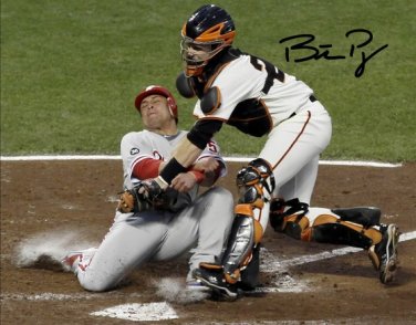 * BUSTER POSEY SIGNED PHOTO 8X10 RP AUTOGRAPHED SAN FRANCISCO GIANTS BASEBALL
