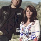 KATEY SAGAL CHARLIE HUNNAM SIGNED PHOTO 8X10 RP AUTOGRAPHED SONS OF ANARCHY CAST KATEY SAGAL CHARLIE HUNNAM SIGNED PHOTO 8X10 RP AUTOGRAPHED SONS OF ANARCHY CAST