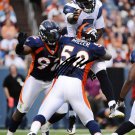 VON MILLER SIGNED AUTOGRAPHED PHOTO RP 8X10 AUTO DENVER BRONCOS