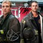 Chicago Fire Cast Jesse Spencer Taylor Kinney signed photo 8x10 rp autographed