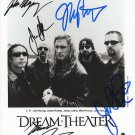 Dream Theater full band group signed photo 8x10 rp autographed James Labrie Dream Theater full band group signed photo 8x10 rp autographed James Labrie
