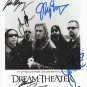 Dream Theater full band group signed photo 8x10 rp autographed James Labrie