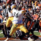 JEROME BETTIS SIGNED PHOTO 8X10 RP AUTOGRAPHED PITTSBURGH STEELERS THE BUS