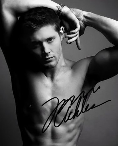 Jensen Ackles signed photo rp 8x10 autographed Supernatural