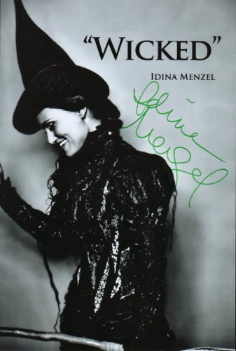 Idina Menzel signed photo rp 8x10 autographed Wicked The Musical
