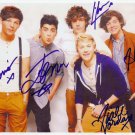 ONE DIRECTION FULL GROUP SIGNED AUTOGRAPHED POSTER PHOTO RP 8X10 HARRY STYLES ++