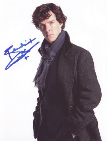 Benedict Cumberbatch signed photo rp 8x10 autographed Sherlock