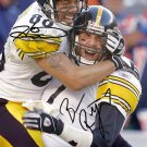 BEN ROETHLISBERGER HINES WARD SIGNED PHOTO 8X10 RP AUTOGRAPHED PITTSBURGH STEELERS