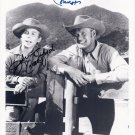 JOHNNY CRAWFORD CHUCK CONNORS SIGNED PHOTO 8X10 AUTOGRAPHED THE RIFLEMAN CAST