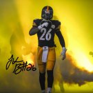 LE'VEON BELL SIGNED PHOTO 8X10 RP AUTOGRAPHED LEVEON PITTSBURGH STEELERS