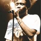 DONALD GLOVER " CHILDISH GAMBINO " SIGNED PHOTO 8X10 RP AUTOGRAPHED