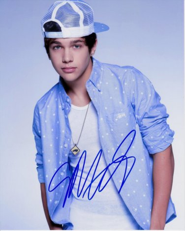 AUSTIN MAHONE SIGNED PHOTO 8X10 RP AUTOGRAPHED