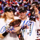 AARON RODGERS CLAY MATTHEWS SIGNED PHOTO 8X10 RP AUTOGRAPHED GREEN BAY PACKERS