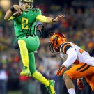 MARCUS MARIOTA SIGNED PHOTO 8X10 RP AUTOGRAPHED OREGON DUCKS