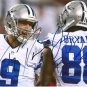 TONY ROMO DEZ BRYANT SIGNED PHOTO 8X10 RP AUTO AUTOGRAPHED DALLAS COWBOYS