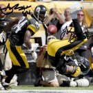 LE'VEON BELL ANTONIO BROWN SIGNED PHOTO 8X10 RP AUTOGRAPHED PITTSBURGH STEELERS