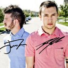 TWENTY ONE PILOTS AUTOGRAPHED SIGNED POSTER PHOTO 8X10 RP TYLER JOSEPH JOSH DUN