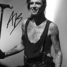 ANDY BIERSACK SIGNED PHOTO 8X10 RP AUTOGRAPHED BLACK VEIL BRIDES