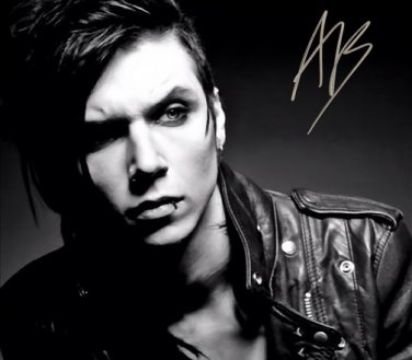 ANDY BIERSACK SIGNED PHOTO 8X10 RP AUTOGRAPHED * BLACK VEIL BRIDES