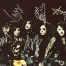 BLACK VEIL BRIDES FULL BAND SIGNED PHOTO 8X10 RP AUTOGRAPHED ANDY BIERSACK BLACK VEIL BRIDES FULL BAND SIGNED PHOTO 8X10 RP AUTOGRAPHED ANDY BIERSACK