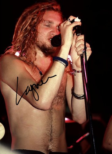 LAYNE STALEY SIGNED PHOTO 8X10 RP AUTOGRAPHED * ALICE IN CHAINS