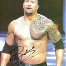 THE ROCK SIGNED PHOTO 8X10 AUTOGRAPHED DWAYNE JOHNSON WWE WRESTLING